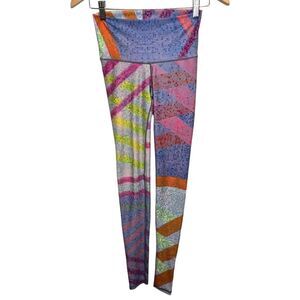 Niyama Sol Women's Otomi Dos Geometric Colorful Athletic Leggings